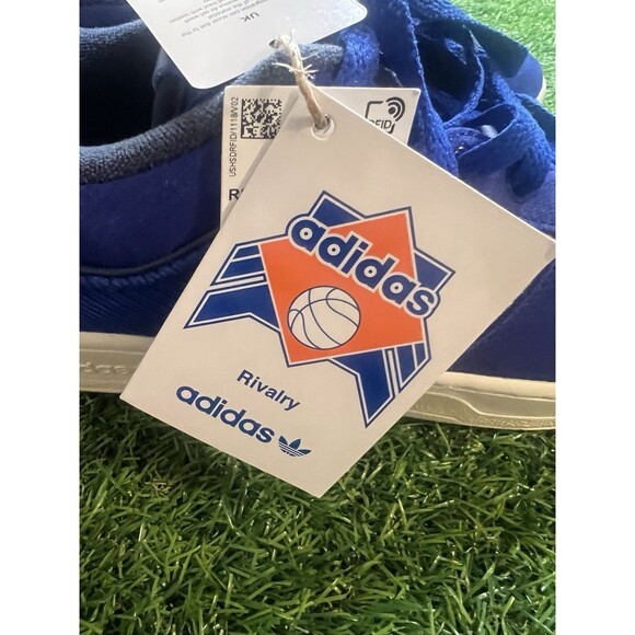 NY Mets Adidas Rivalry Low 86 NYC Blue Orange Mens Size 8 Shoes Baseball MLB - Picture 6 of 9